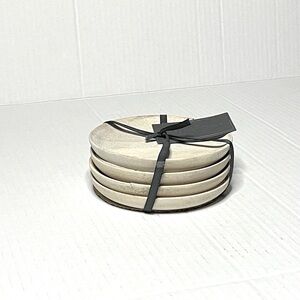 Pottery Barn Mango Wood Coasters